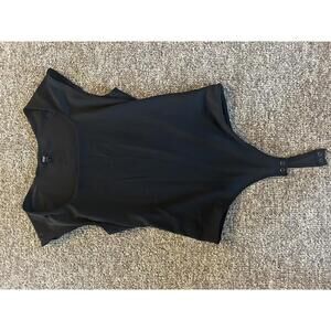 Express Black Cap Sleeve Bodysuit